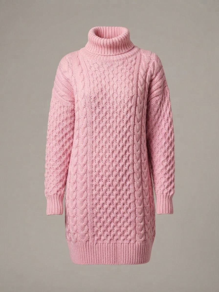 506 gr pembe örgu ipi no 209 — görsel 2